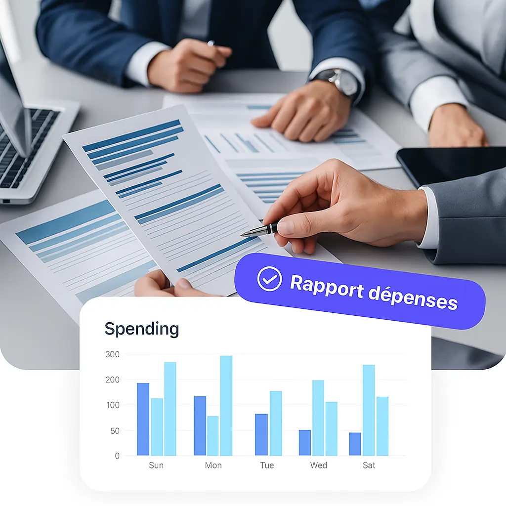 rapport depenses